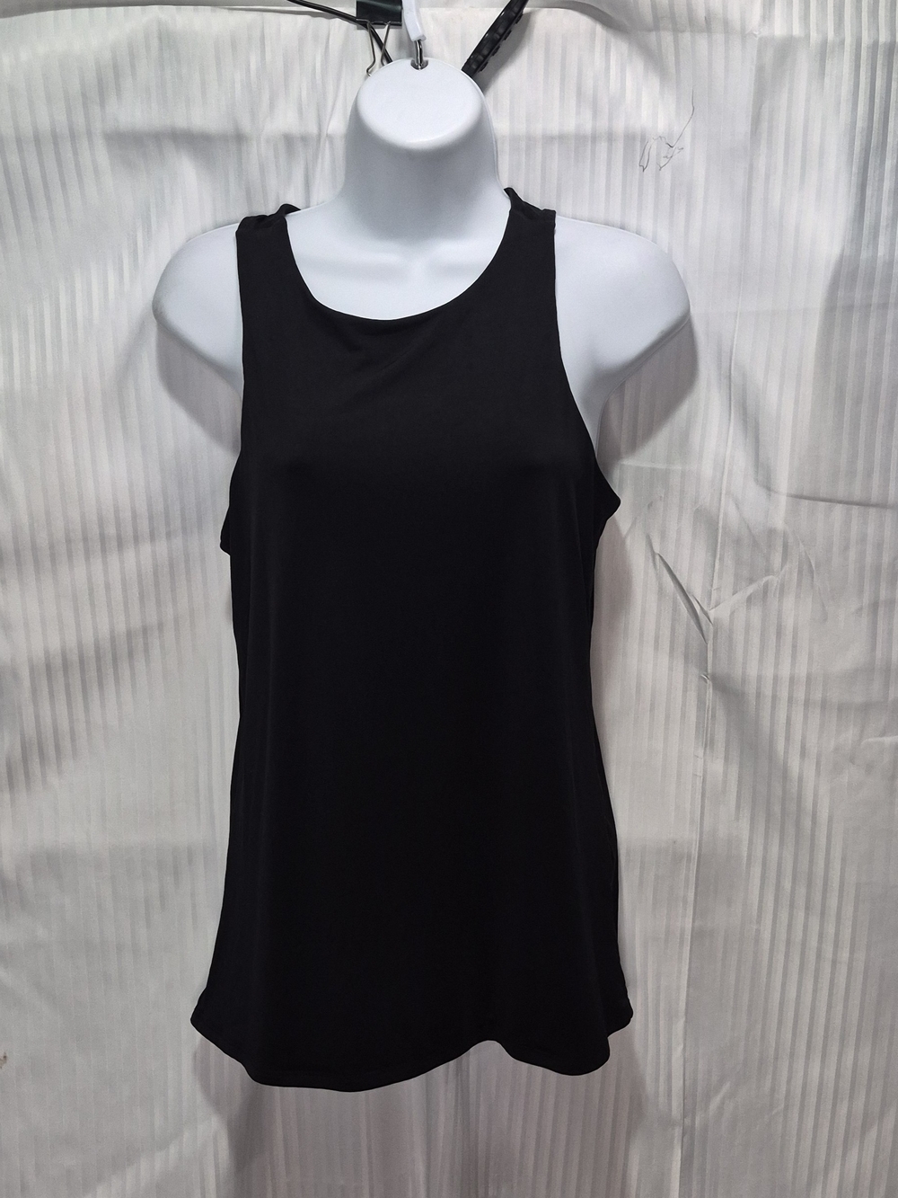 Maurices Edgely Black Racerback Tank Top - Women's Large